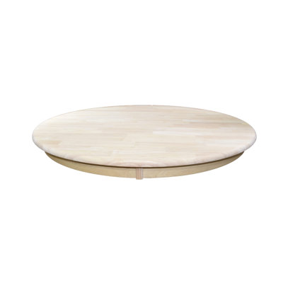 Plateau de table en bois franc biseauté
