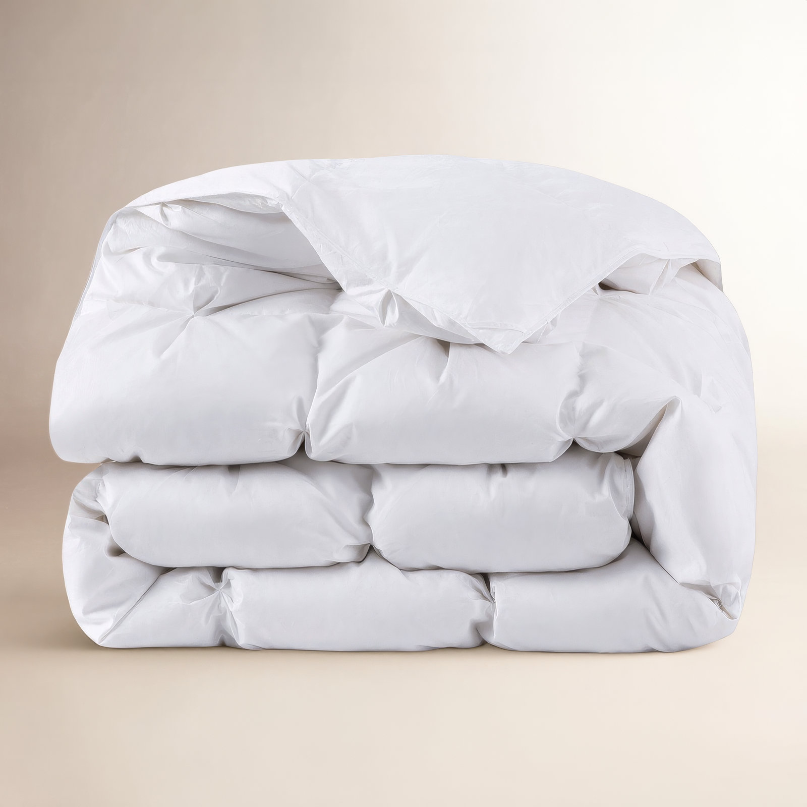 Organic Cotton Comforter Set, King, White