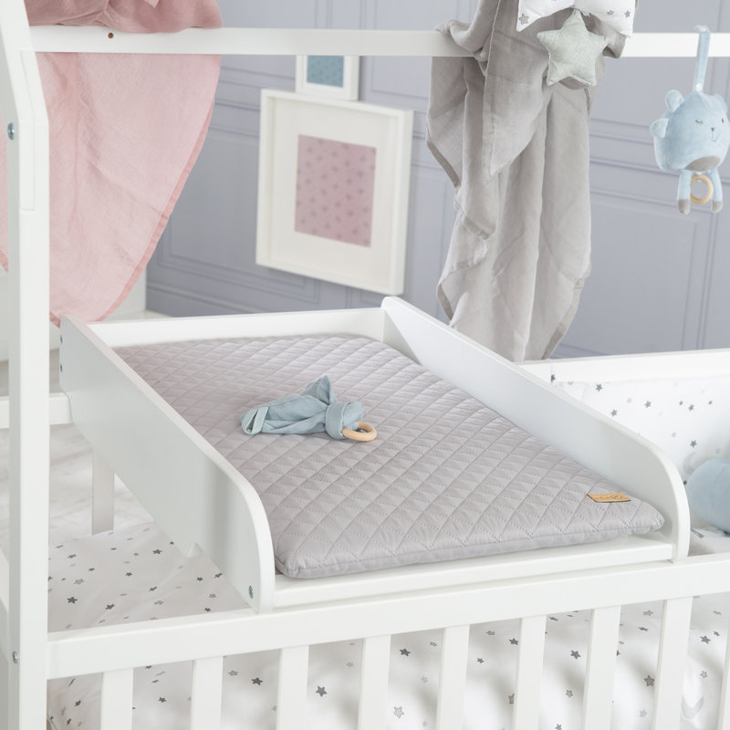 Cot and Changer Combo, White