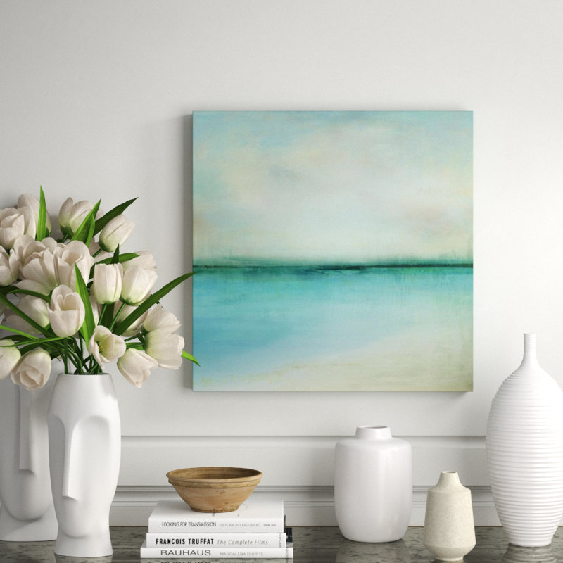 Cool Ocean Print by Guseul Park, Image Brush Gel, 24" H x 24" W