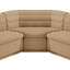 Canapé modulaire rembourré 148 po Iyaunna-90279132