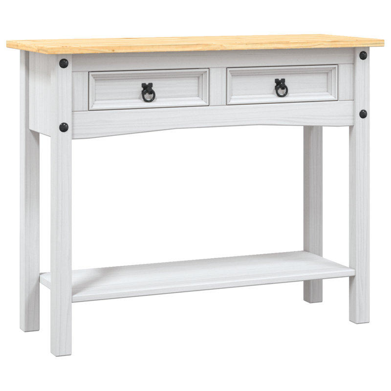 Angelia 90cm Solid Wood Console Table