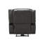 Grey Power Recliner With USB Port