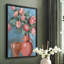 Rosa Blooms I, reproduction encadrée - bois massif-533985302-533985310