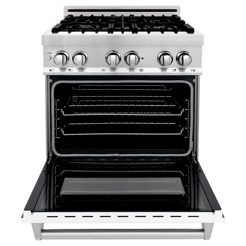 30" 4 cu. ft. Freestanding Dual Fuel with Griddle