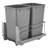 Rev-A-Shelf Double Pull Out Trash Can 27 Qt with Soft-Close-87350618