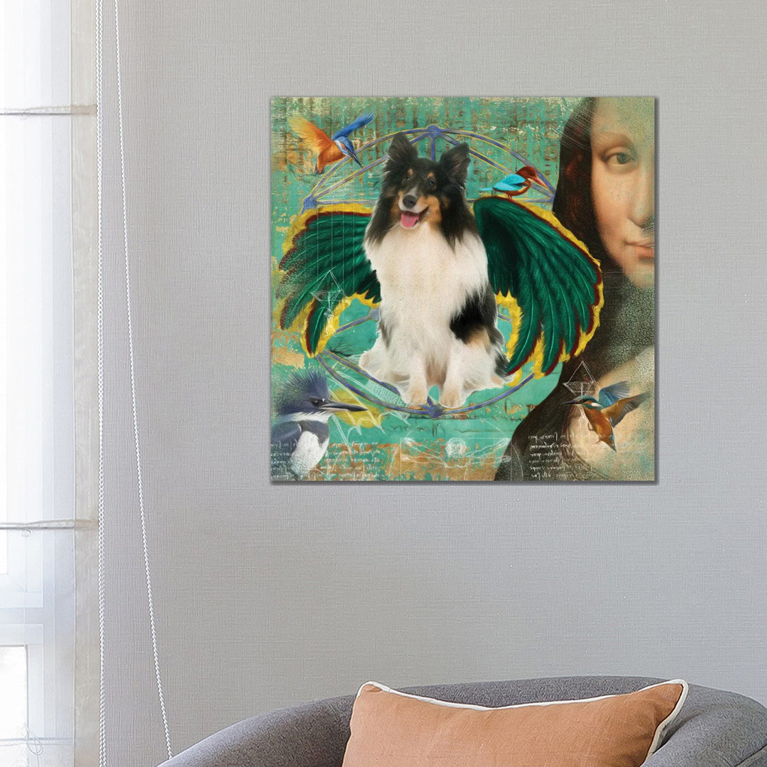 Shetland Sheepdog Tri Color Sheltie Angel