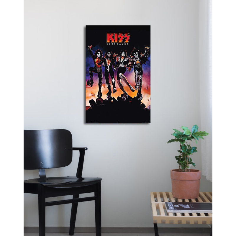 Kiss Destroyer - reproduction d'impression sur papier, Papier non encadré