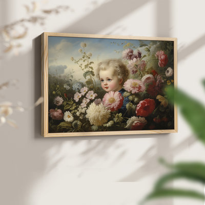 Angels From Above-LVIII -Framed Print - Restickable