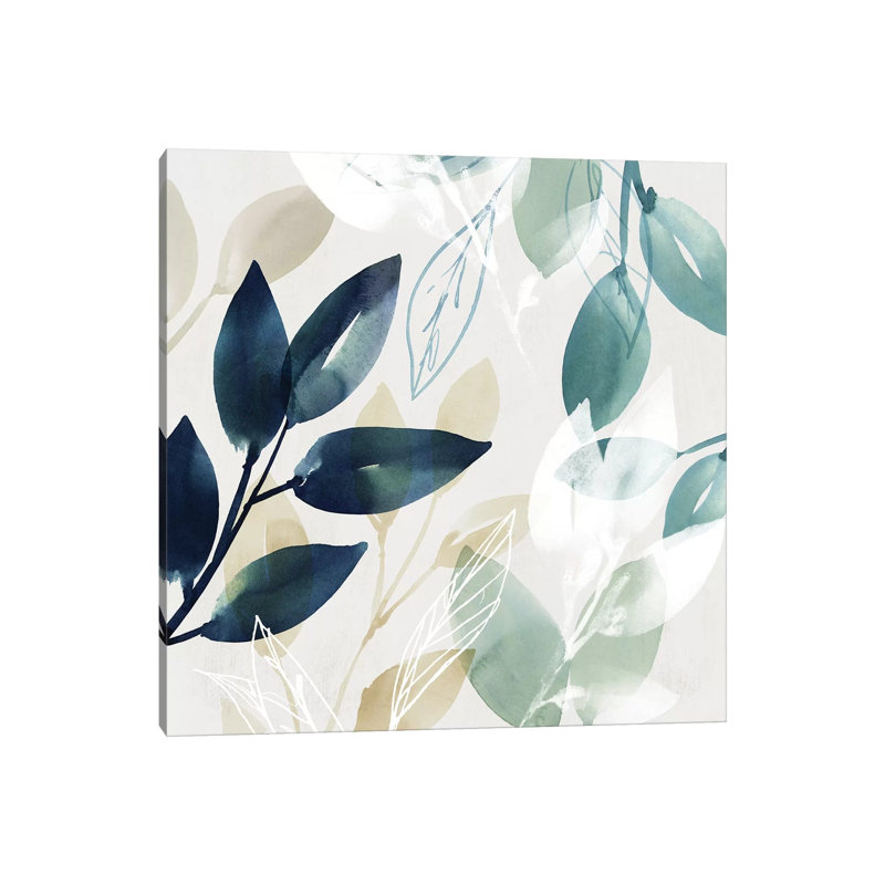 Green Sleeves I by Isabelle Z - Print on Canvas, 30.48 cm H x 30.48 cm W, Wrapped Canvas