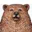 Très jolie statue d'ours assis-81230802