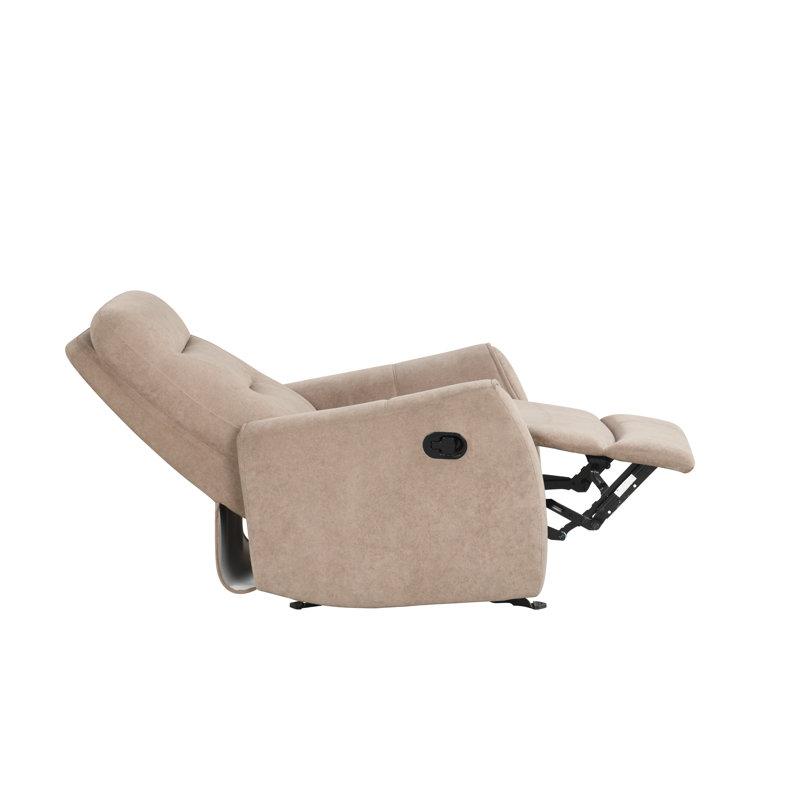 Paterson 91CCD1C75A2B4BDD913F0774E8D05D79 Swivel Recliner , Beige, Beige