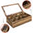 MyGift Wood Tea Box