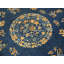 Tapis bleu antique en laine Pékin