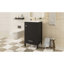Meuble-lavabo moderne de 20 pouces avec lavabo en céramique, tiroir et porte à fermeture en douceur, organisateur de porte double couche, tiroir de séparation, patins réglables - conception de rangement peu encombrante-177732957-177732956