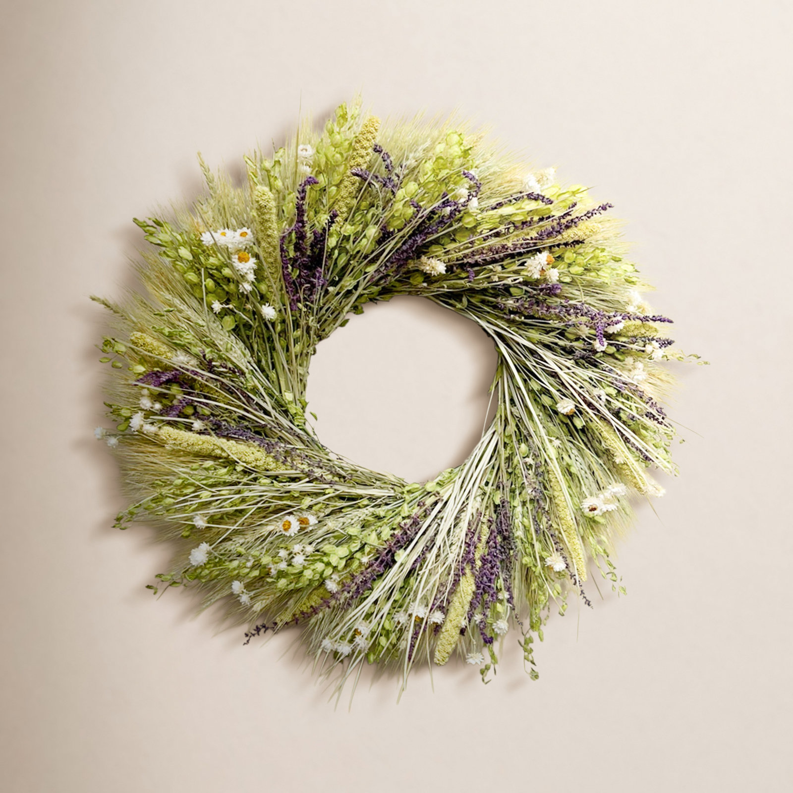 22" Handcrafted Wildflower Wreath