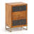 Stankiewicz 3 Drawer Bedside Table-604217899