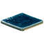 Breeze Ocean Blue 5" Square Crackled Glossy Porcelain Tile