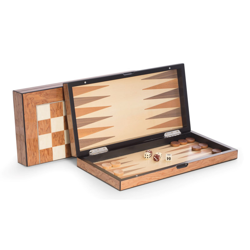 Ensemble 8 pièces multi-jeux, Brun
