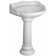 Barclay Vicki 18.88'' Vitreous China Oval Bathroom Sink with Overflow