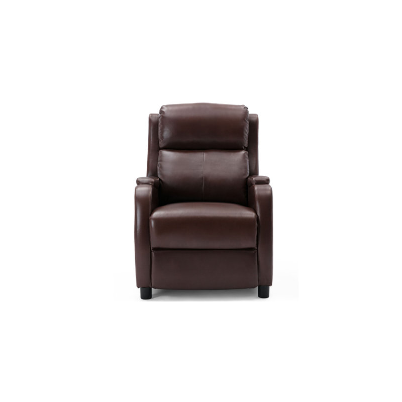 Renovo 67cm Wide Wing Chair Recliner, Brown