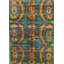 Vonshae Ikat Area Rug in Green