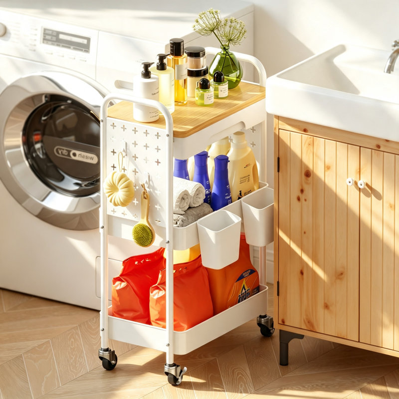 76 cm H x 42 cm W Utility Cart