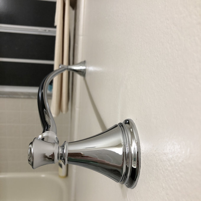 Cassidy 3-Piece Bath Hardware Set with 24 in. Towel Bar, Toilet Paper Holder, Towel Ring CSS63-PC-K - Polished Chrome