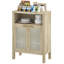Buffet avec rangement HOMcom, armoire d'appoint moderne avec 2 portes et tablette réglable, armoire à café