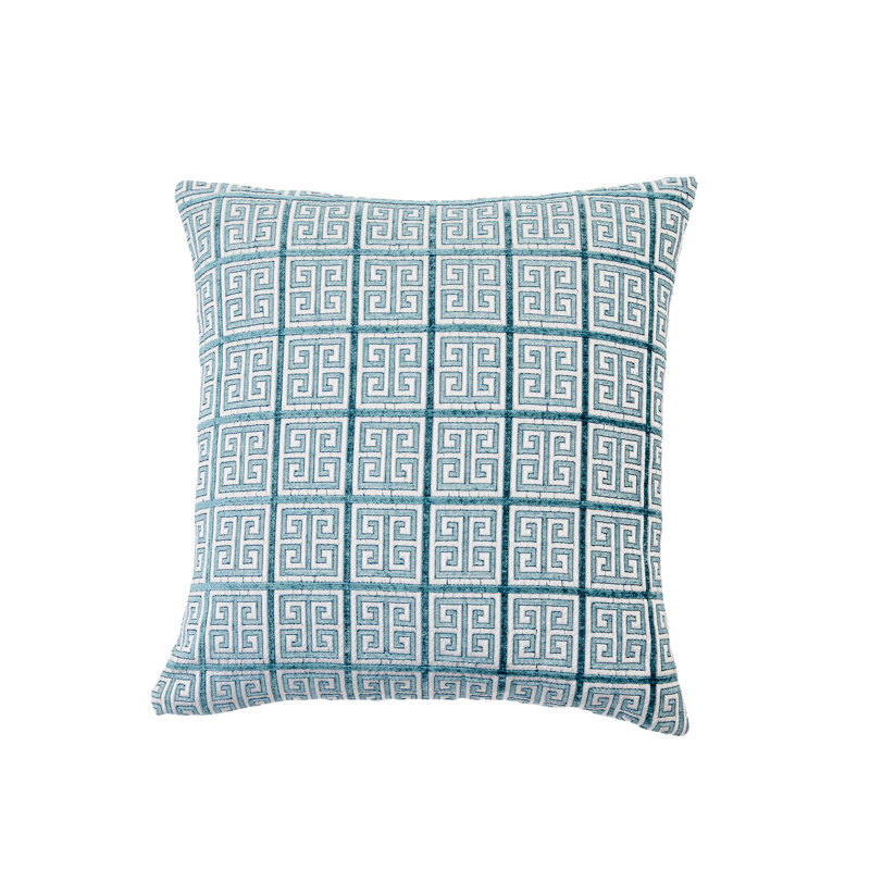 Athena Polyester Geometric Sham, Euro, Gold