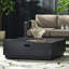 Square Iron Fire Pit 39'', 50000 , Modern Design Configuration, Dark Gray Finish, No Assembly 39'' With Captivating Design, Gray, Needed