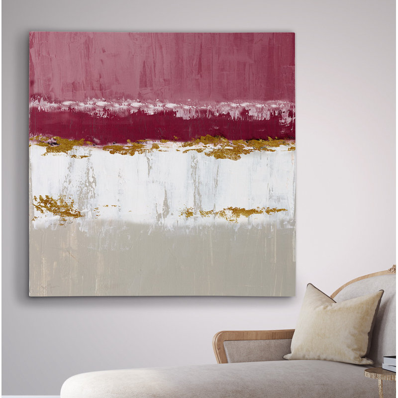 «Springtime in Sedona II», reproduction de peinture à l'huile, Toile tendue, H 16 po x l 16 po x P 1,5 po