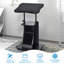 120cm Wood Speaker Stand with Adjustable Height