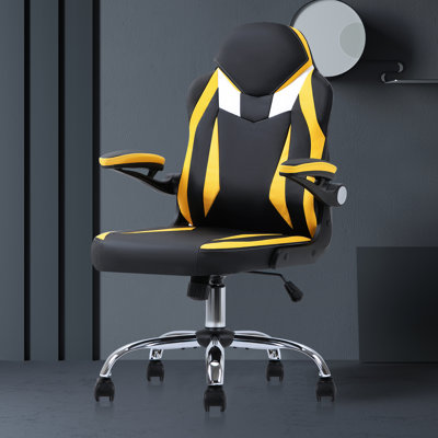 PC et chaise de course