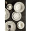 Gem Cut Onyx Bread and Butter Plate