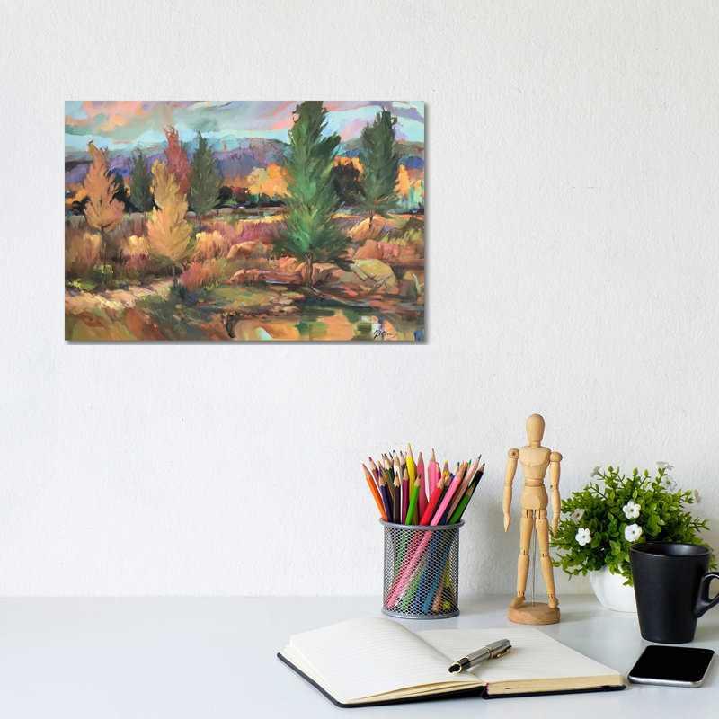 Teller County Eastern Oklahoma 1 Piece Wall Art on Canvas, 20.32 cm H x 30.48 cm W x 1.905 cm D, Does Not Apply
