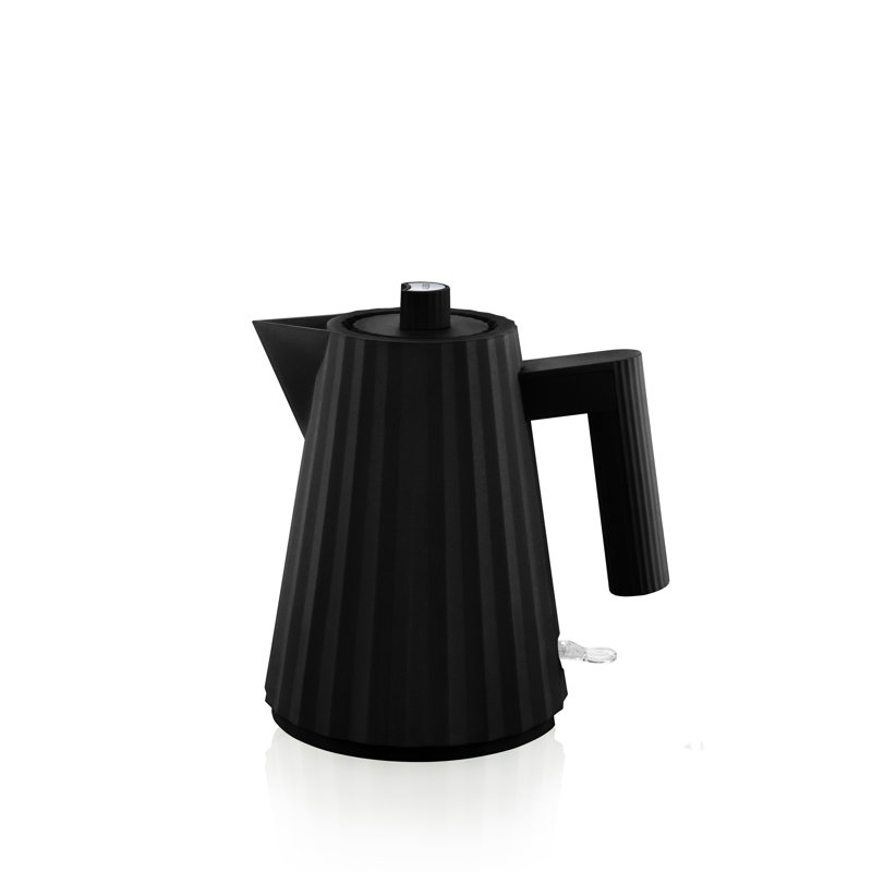 Plissé Electric Kettle, Black, Small