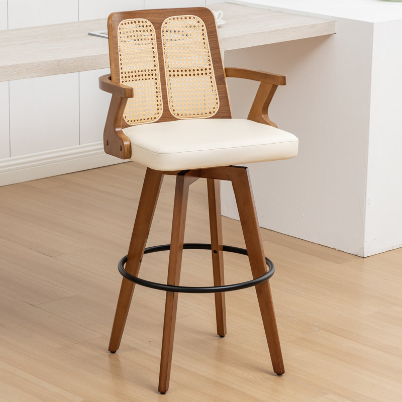 Tabouret de bar et tabouret de bar Modern, Beige, Tabouret de bar (siège d'une hauteur de 30 po)