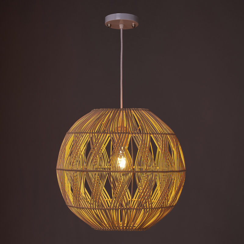 Aganlane 1 - Light Cream Sphere Pendant
