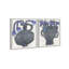 Indigo Vases Set Set by Oliver Gal-260955172-8013845