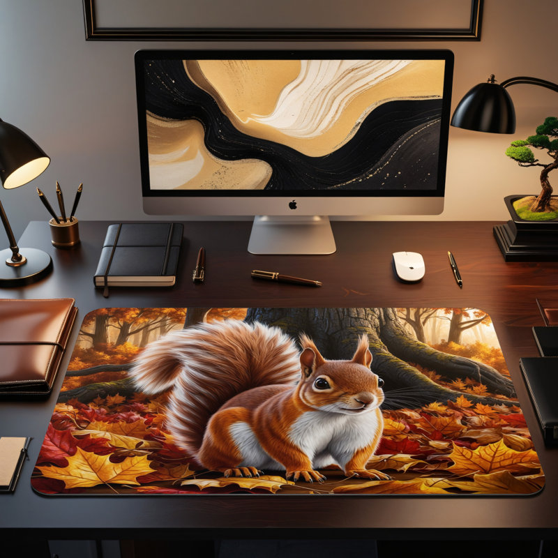 Polyester Desk Pad, 23.6x13.8