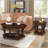 Living Room Coffee Table Set, Coffee Table & Two End Side Table 3-Piece Set for Office-1203219690