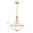 Elyott 1-Light Pendant in Natural Brass-489714229