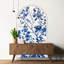 Adhésif décoratif classique bleu chinois amovible sans dommages-102403631