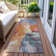 Machine Washable Indoor/Outdoor Claudian ACN1632 Orange Rug