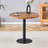 31.5'' Round Dining Table with Suction Molding Annular Texture