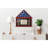 262 in. H x 25.2 in. W Solid Wood Display Case