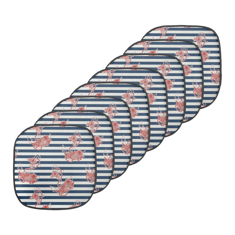 Coussin de siège papillon