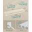 109cm Wall Mounted Clothes Rack