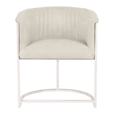 Harrison Channel Back Metal Chair